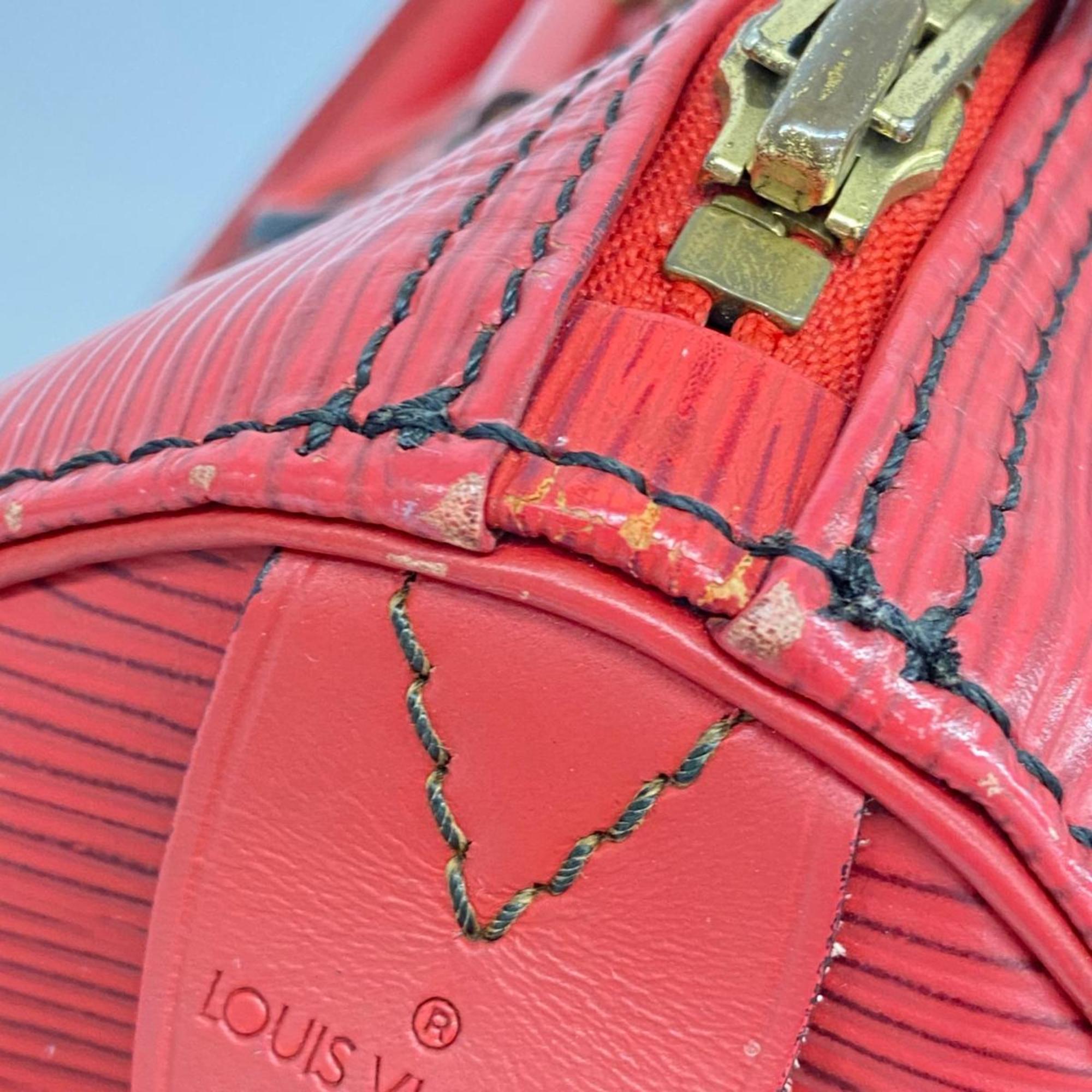 Louis Vuitton Handbag Epi Speedy 25 M43017 Castilian Red Ladies