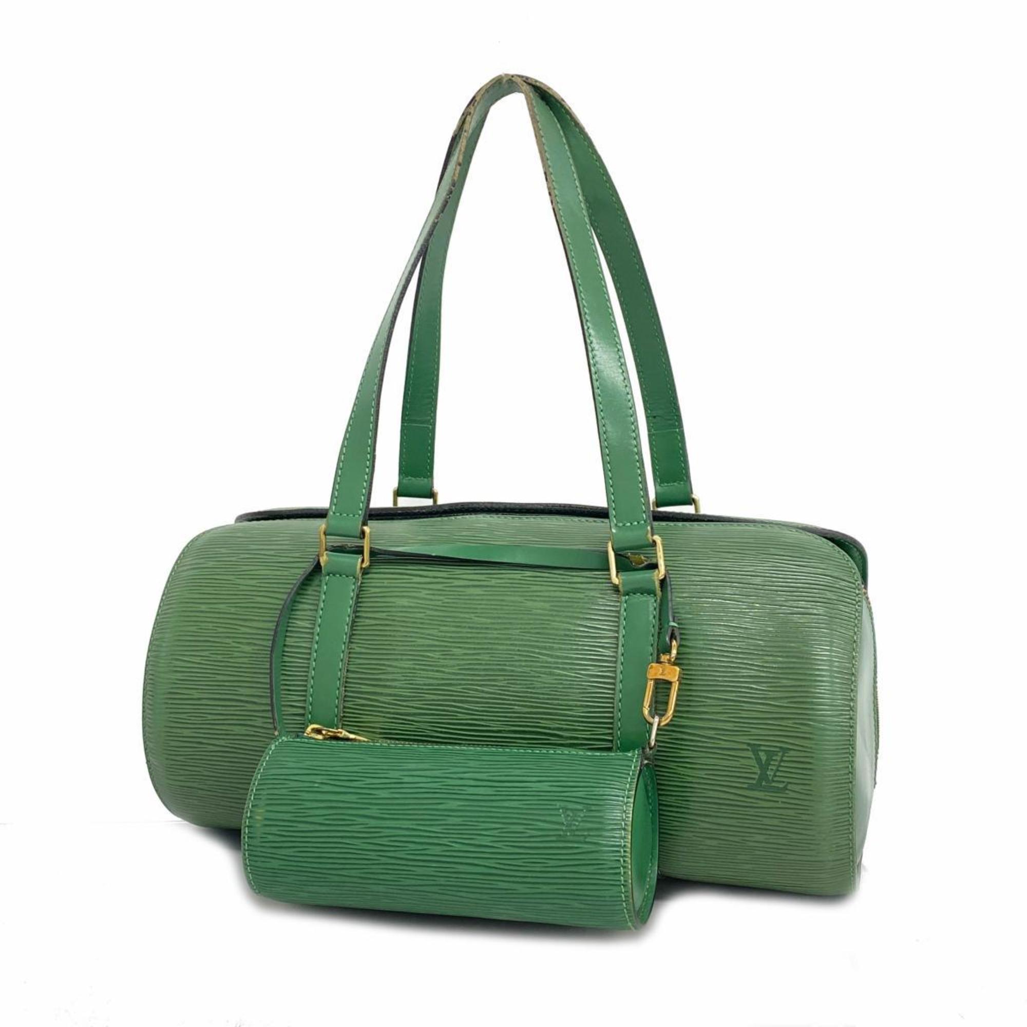 Louis Vuitton Handbag Epi Soufflot M52224 Borneo Green Ladies