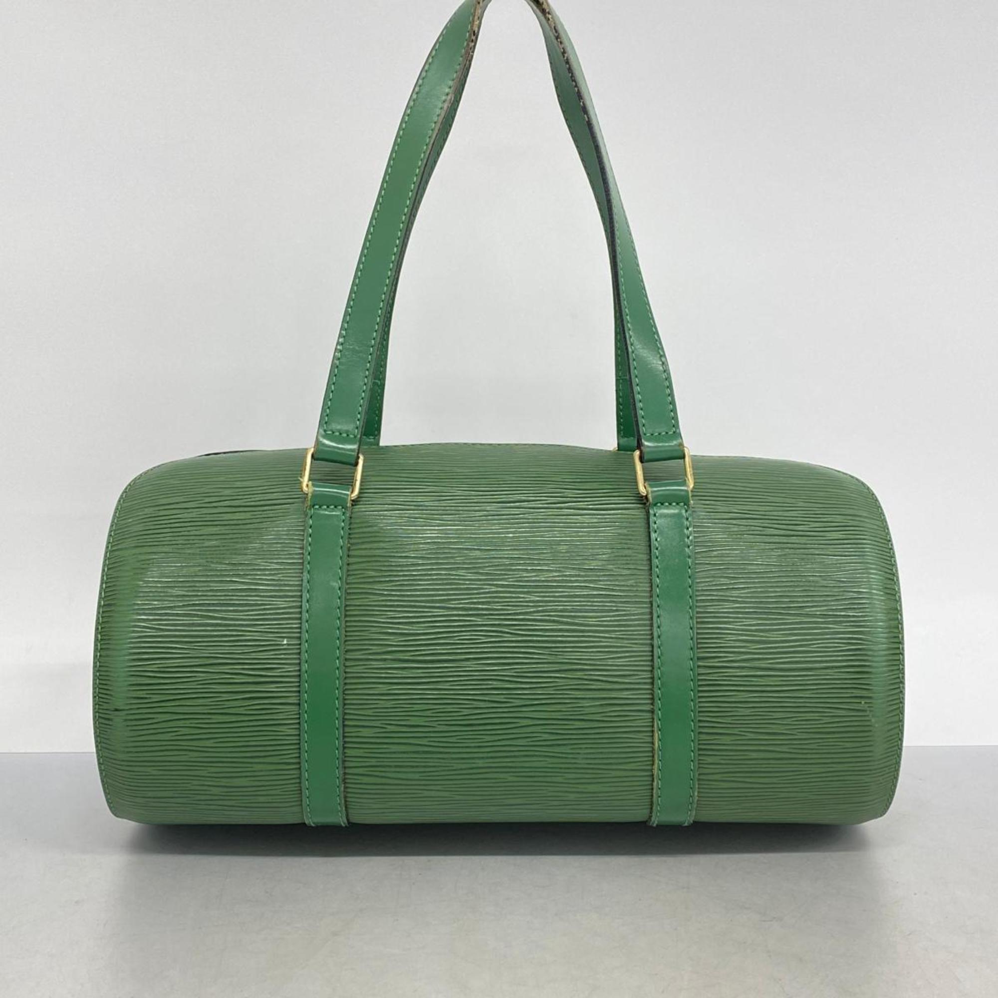 Louis Vuitton Handbag Epi Soufflot M52224 Borneo Green Ladies