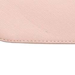 Tory Burch Chain Shoulder Bag Pink Leather Women's