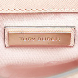 Tory Burch Chain Shoulder Bag Pink Leather Women's