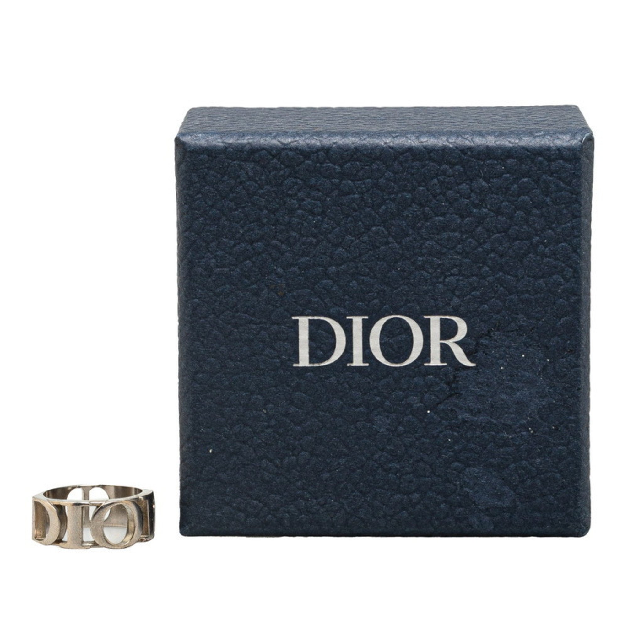 Christian Dior Dior Ring #58 Silver Metal Men's