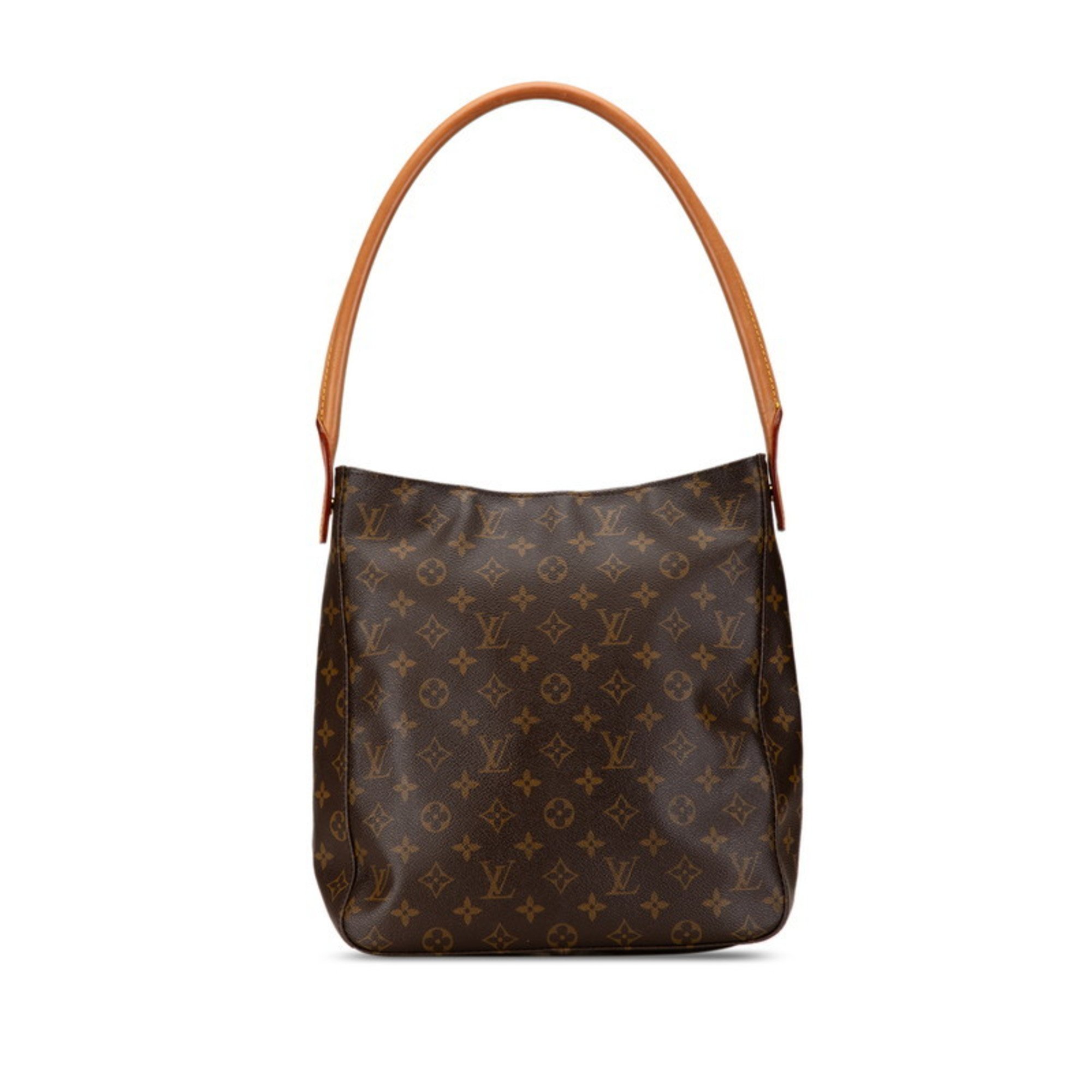 Louis Vuitton Monogram Looping GM Shoulder Bag Handbag M51145 Brown PVC Leather Women's LOUIS VUITTON