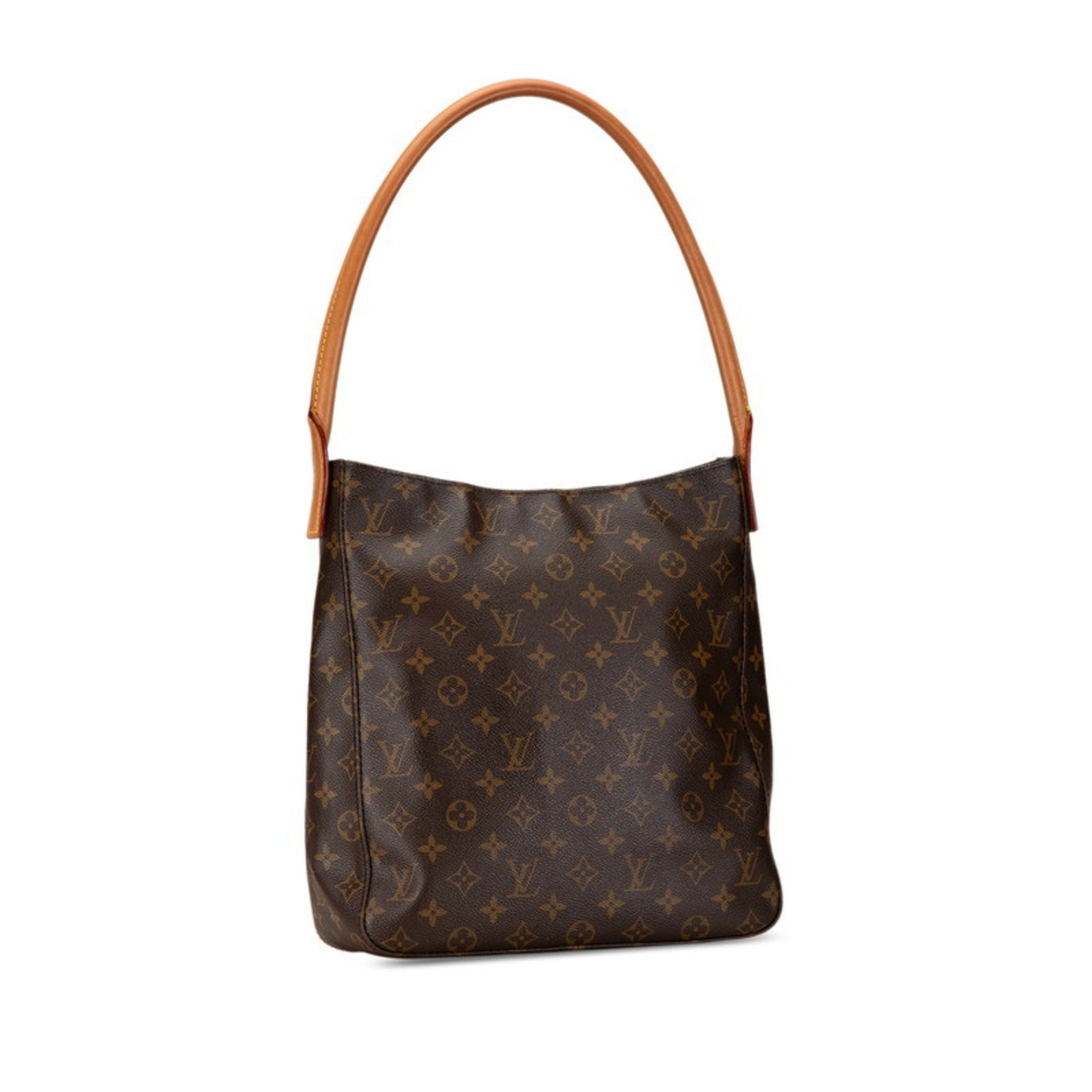 Louis Vuitton Monogram Looping GM Shoulder Bag Handbag M51145 Brown PVC Leather Women's LOUIS VUITTON