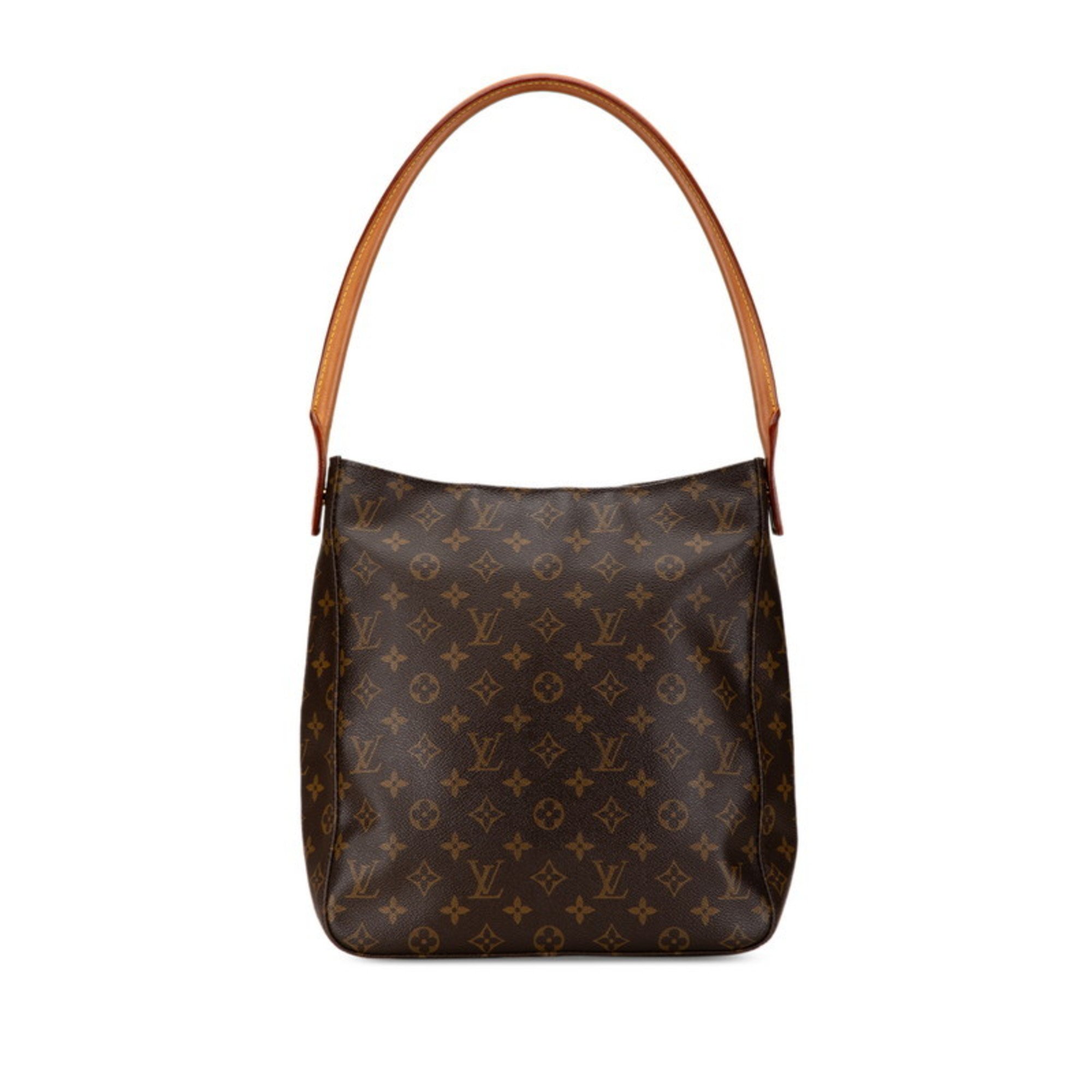 Louis Vuitton Monogram Looping GM Shoulder Bag Handbag M51145 Brown PVC Leather Women's LOUIS VUITTON