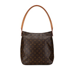 Louis Vuitton Monogram Looping GM Shoulder Bag Handbag M51145 Brown PVC Leather Women's LOUIS VUITTON