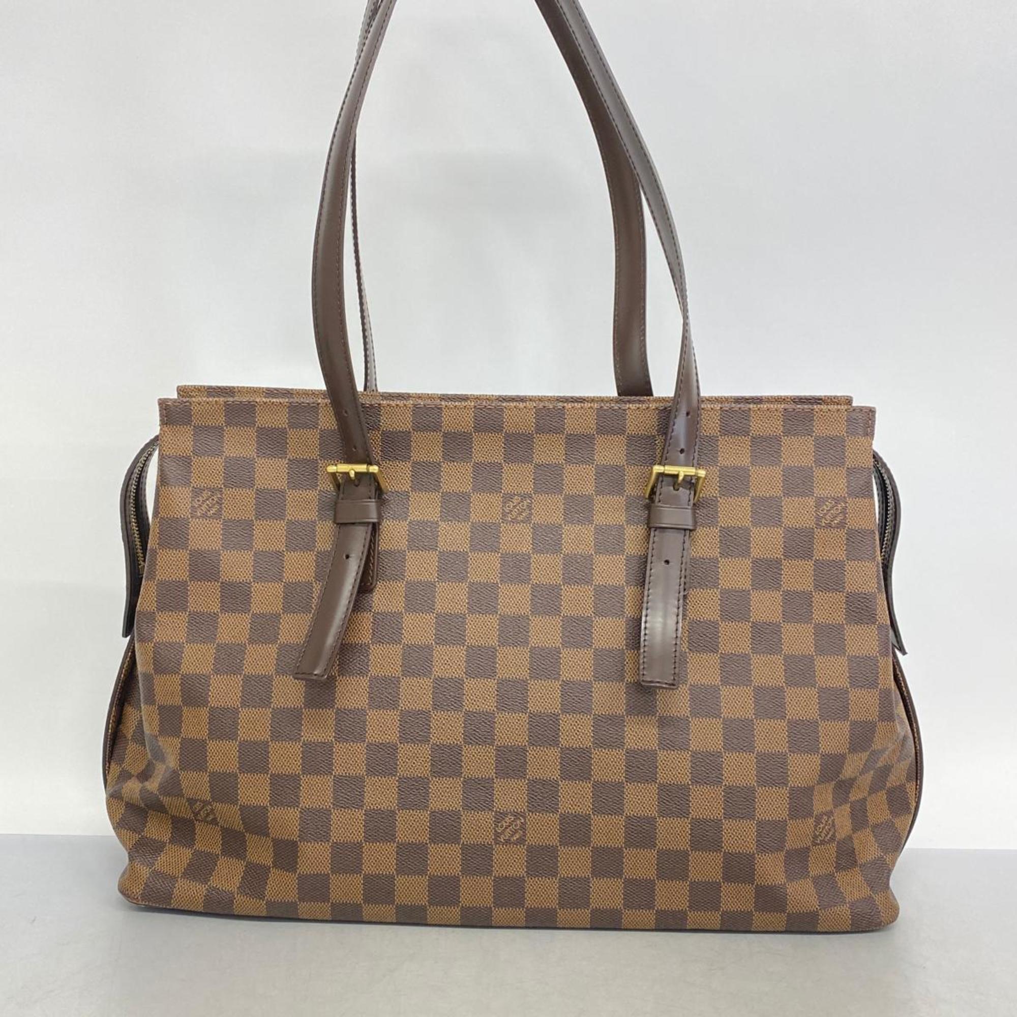 Louis Vuitton Shoulder Bag Damier Chelsea N51119 Ebene Ladies