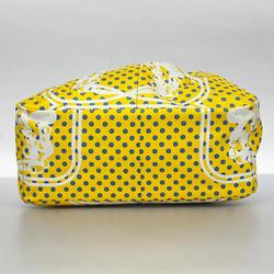 Hermes Pouch Fourbi 25 Z Stamp Silk Yellow Women's