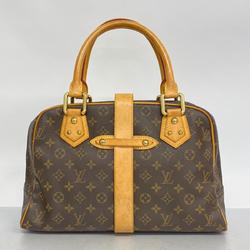 Louis Vuitton Handbag Monogram Manhattan GM M40025 Brown Ladies