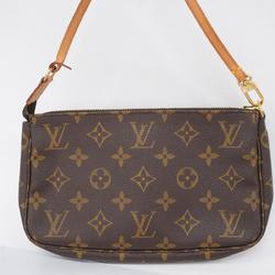 Louis Vuitton Pouch Monogram Pochette Accessoires M51980 Brown Women's