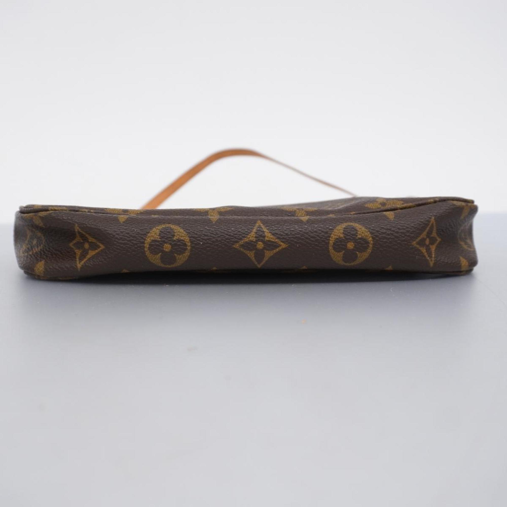 Louis Vuitton Pouch Monogram Pochette Accessoires M51980 Brown Women's