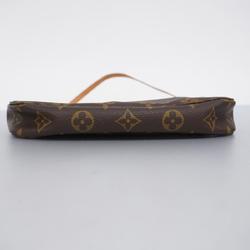 Louis Vuitton Pouch Monogram Pochette Accessoires M51980 Brown Women's