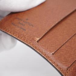 Louis Vuitton Wallet Monogram Compact Zip M61667 Brown Women's