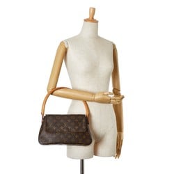 Louis Vuitton Monogram Looping Shoulder Bag M51147 Brown PVC Leather Women's LOUIS VUITTON