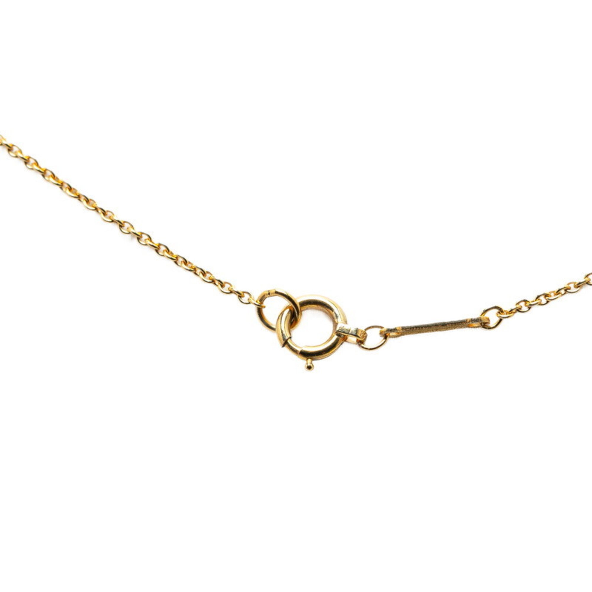 Tiffany Heart Necklace K18YG Yellow Gold Ladies TIFFANY&Co.