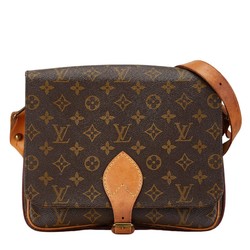 Louis Vuitton Monogram Cartesier GM Shoulder Bag M51252 Brown PVC Leather Women's LOUIS VUITTON