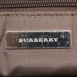 Burberry Nova Check Handbag Beige Brown Canvas Leather Women's BURBERRY