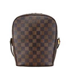 Louis Vuitton Damier Ipanema PM Shoulder Bag N51294 Brown PVC Leather Women's LOUIS VUITTON