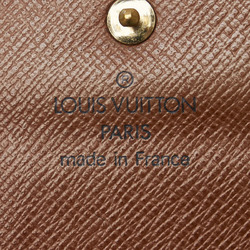 Louis Vuitton Monogram Portefeuille Sarah Long Wallet M61734 Brown PVC Leather Women's LOUIS VUITTON