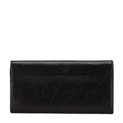 Cartier Marcello de Long Wallet L3000911 Black Leather Women's CARTIER