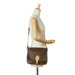 Louis Vuitton Monogram Cartes Cher MM Shoulder Bag M51253 Brown PVC Leather Women's LOUIS VUITTON