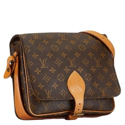 Louis Vuitton Monogram Cartes Cher MM Shoulder Bag M51253 Brown PVC Leather Women's LOUIS VUITTON