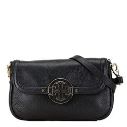 Tory Burch Shoulder Bag Black Leather Women's