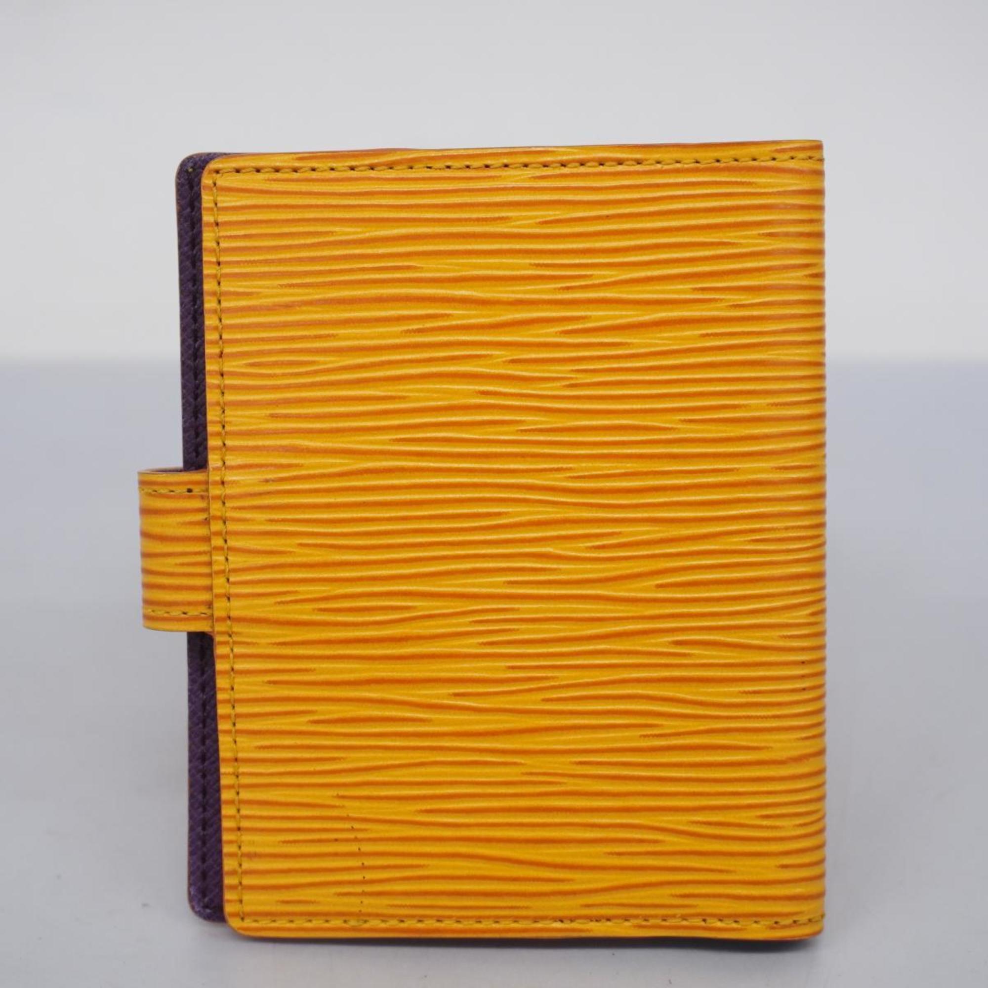 Louis Vuitton Epi Agenda Notebook Cover R20079 Jaune for Men and Women