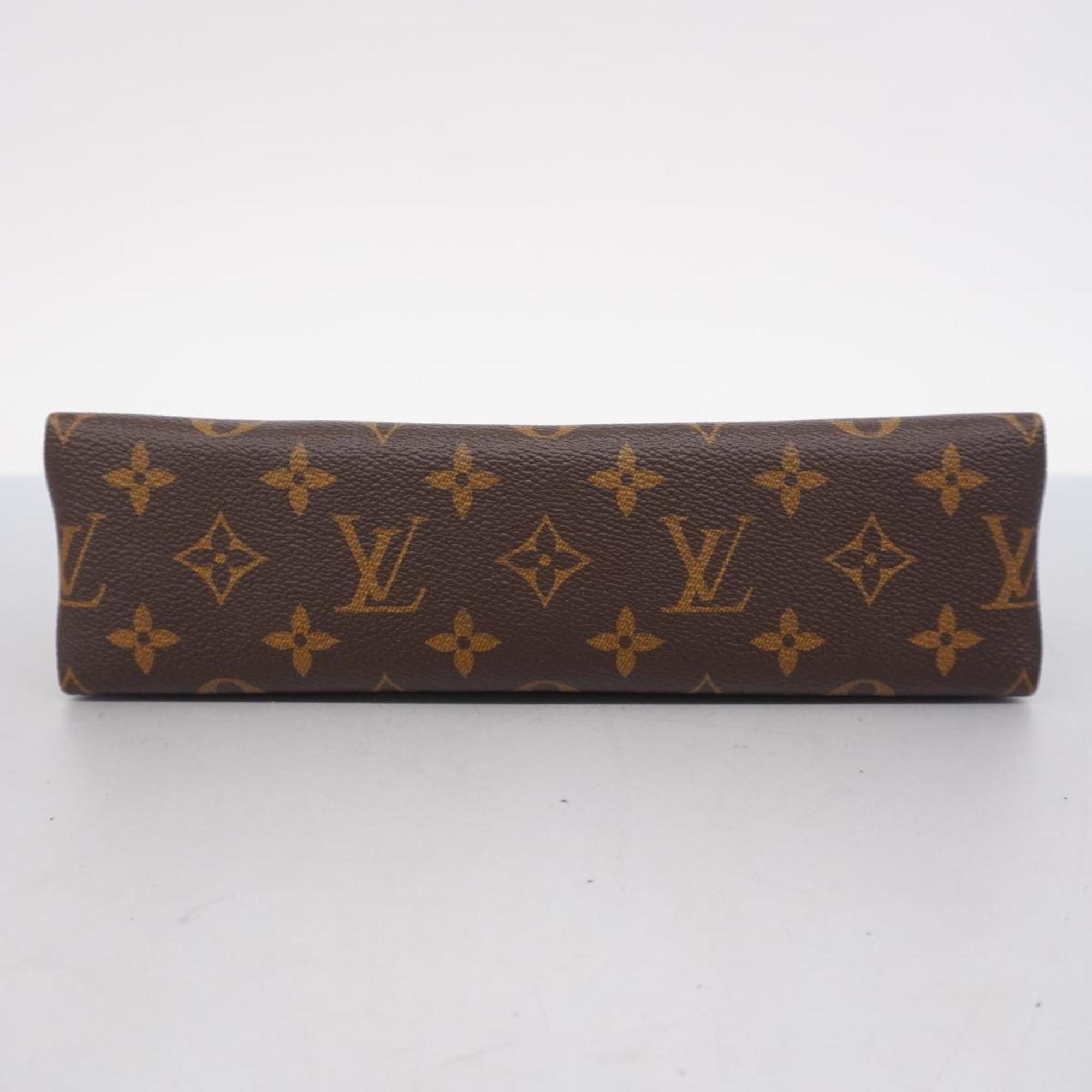 Louis Vuitton Shoulder Bag Monogram San Placide M43713 Brown Cerise Ladies