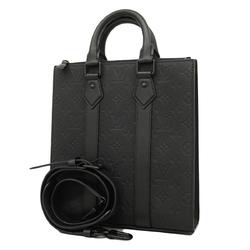 Louis Vuitton Handbag Taurillon Sac Plaque M59960 Noir Ladies