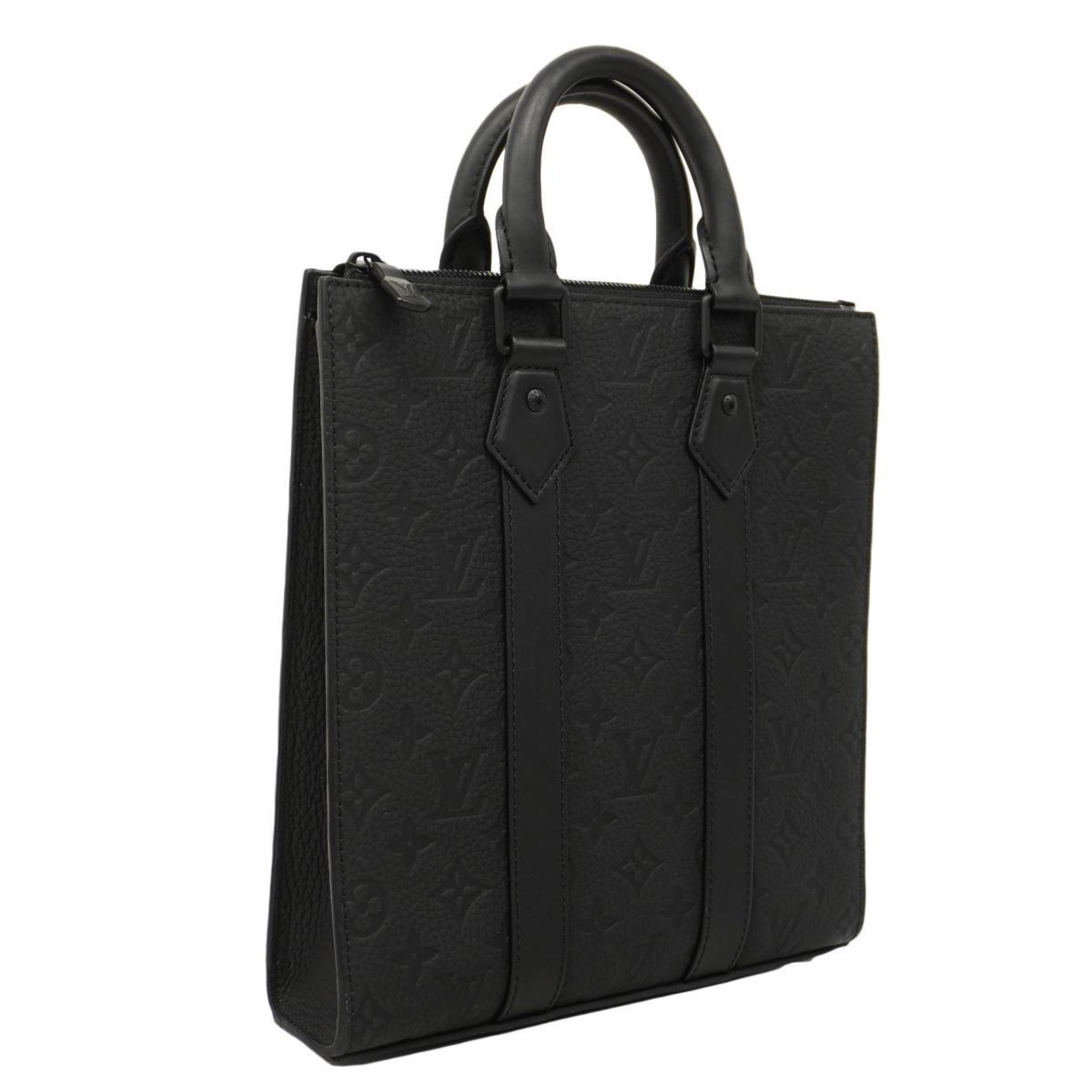 Louis Vuitton Handbag Taurillon Sac Plaque M59960 Noir Ladies