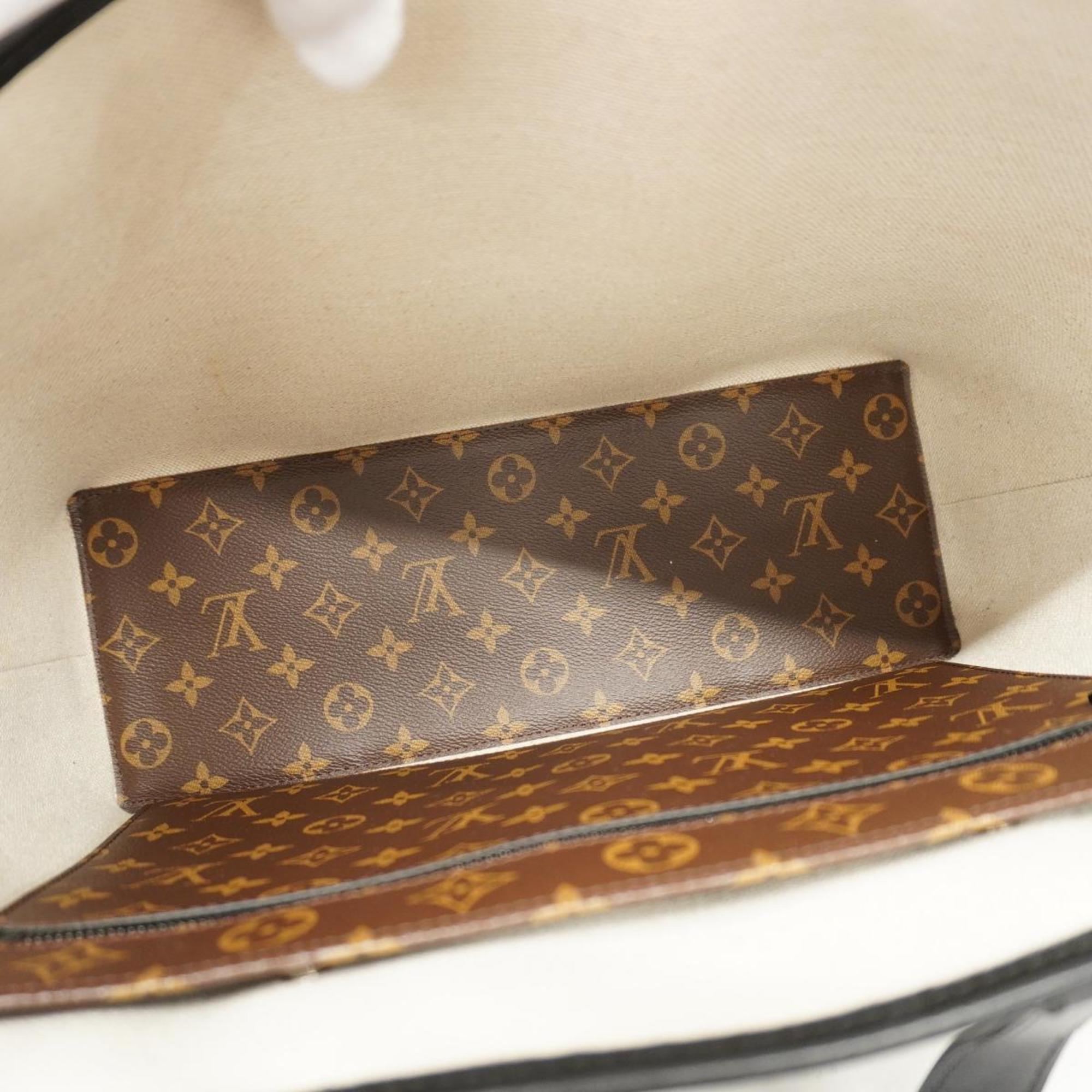 Louis Vuitton Tote Bag Monogram Weekend GM M45733 Brown Women's