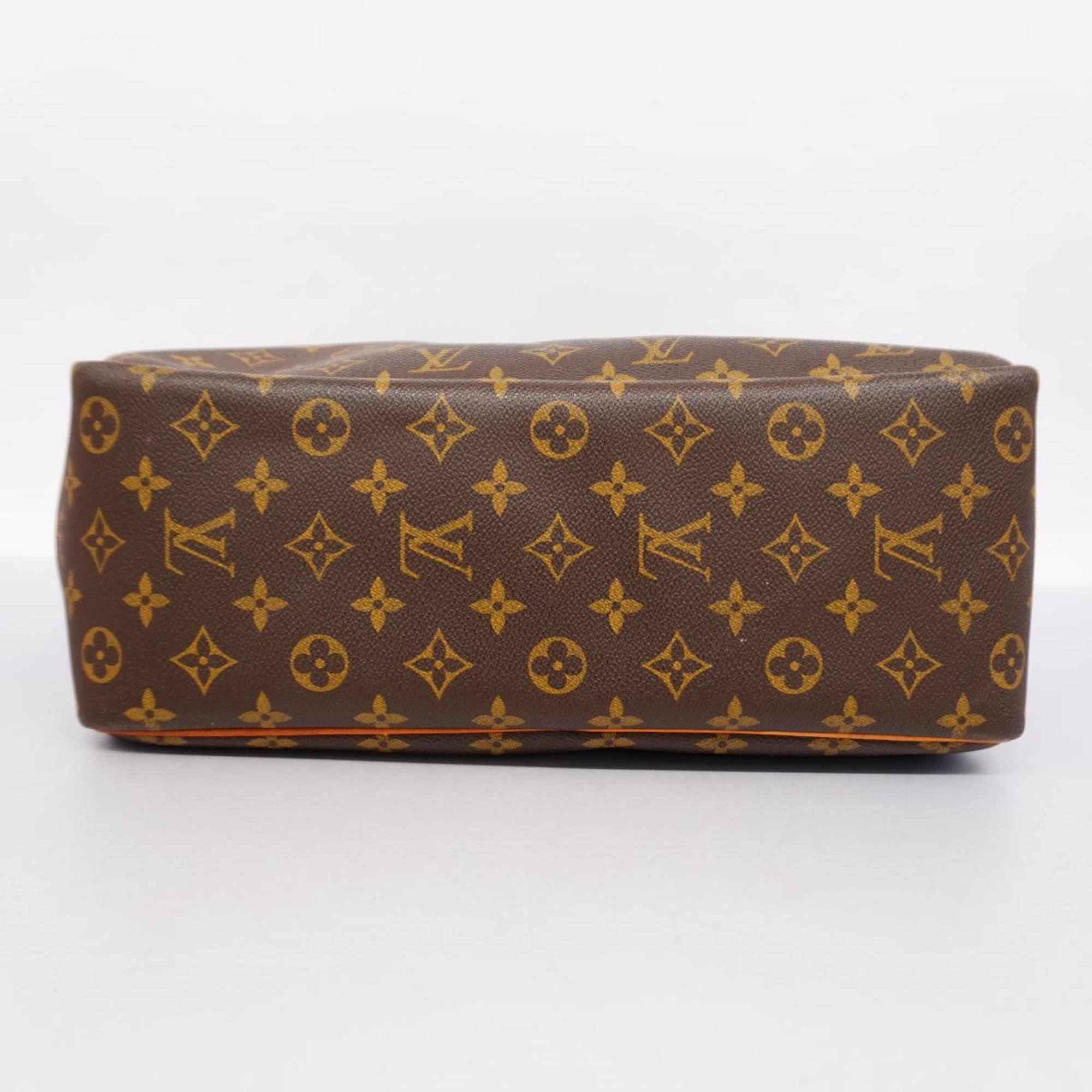 Louis Vuitton Handbag Monogram Deauville M47270 Brown Ladies