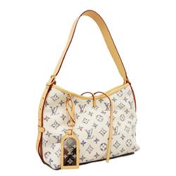 Louis Vuitton Shoulder Bag Monogram Jacquard Carryall NM PM M24707 Beige Women's