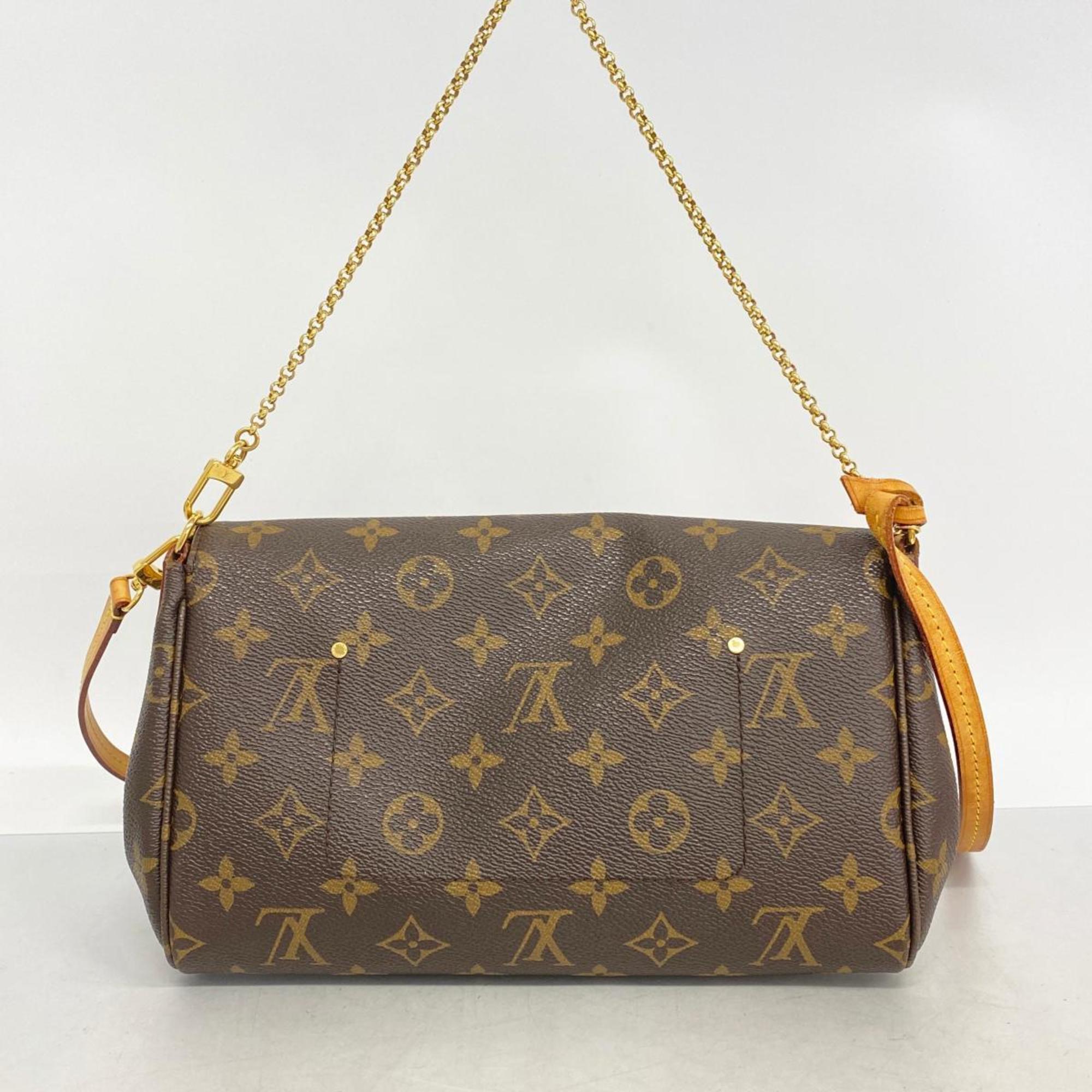 Louis Vuitton Shoulder Bag Monogram Favorite MM M40718 Brown Ladies