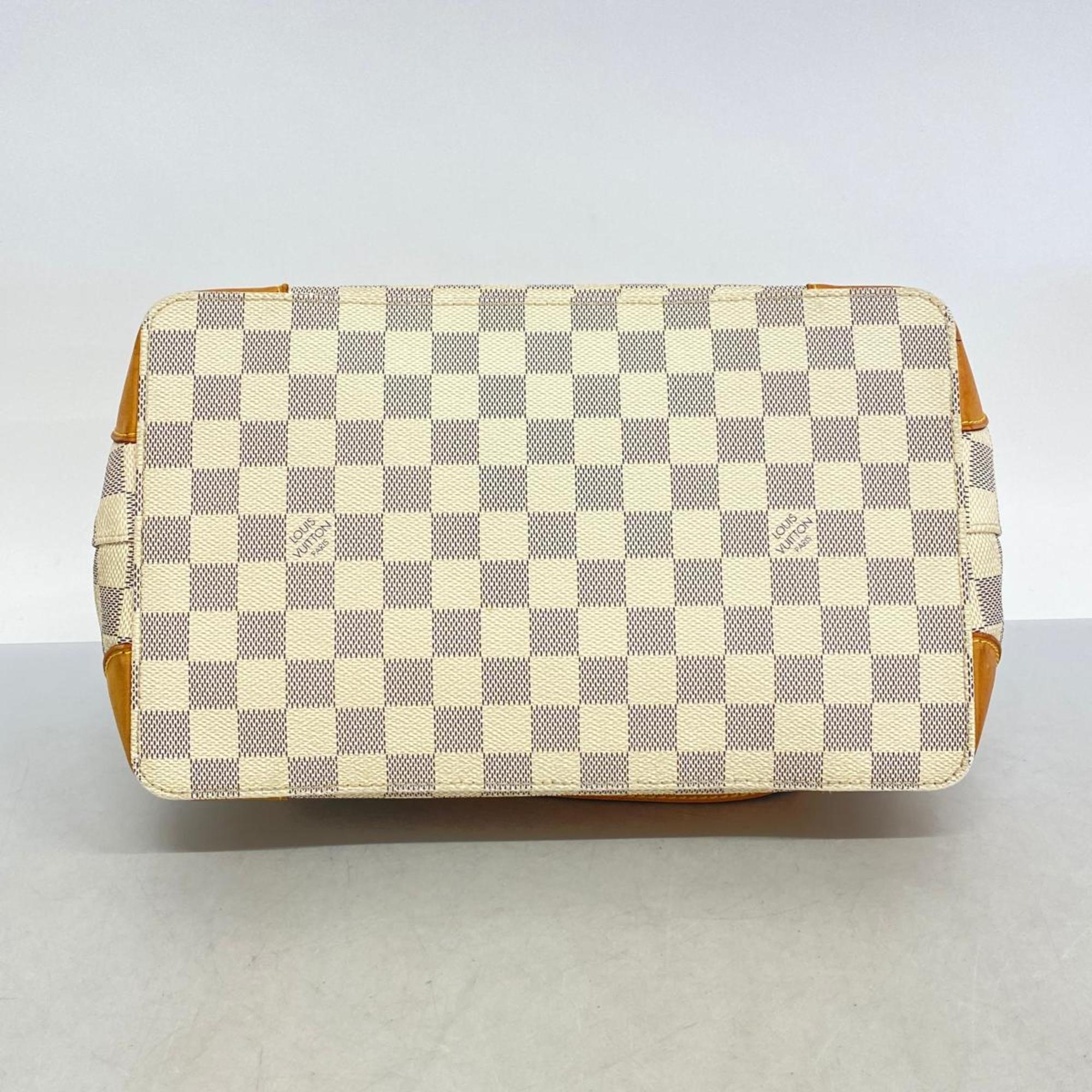 Louis Vuitton Tote Bag Damier Azur Hampstead PM N51207 White Women's