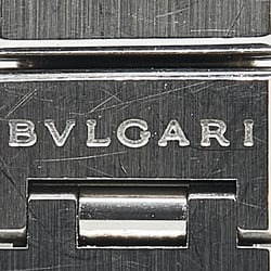 BVLGARI Watch BB23SS Quartz Black Dial Stainless Steel Women's