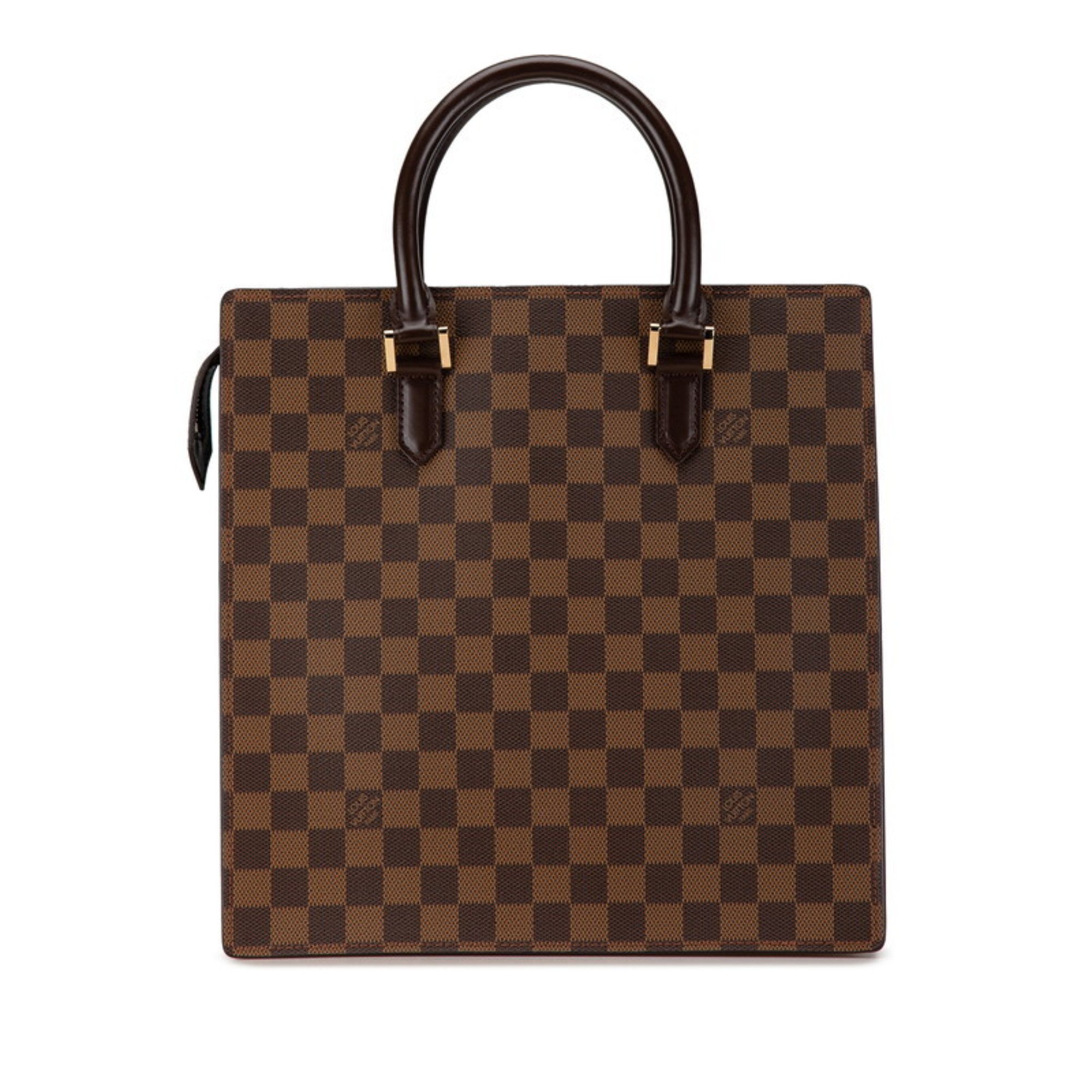 Louis Vuitton Damier Venice PM Tote Bag Handbag N51145 Brown PVC Leather Women's LOUIS VUITTON