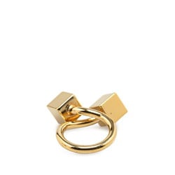 Louis Vuitton Gamble Scarf Ring Gold Plated Women's LOUIS VUITTON