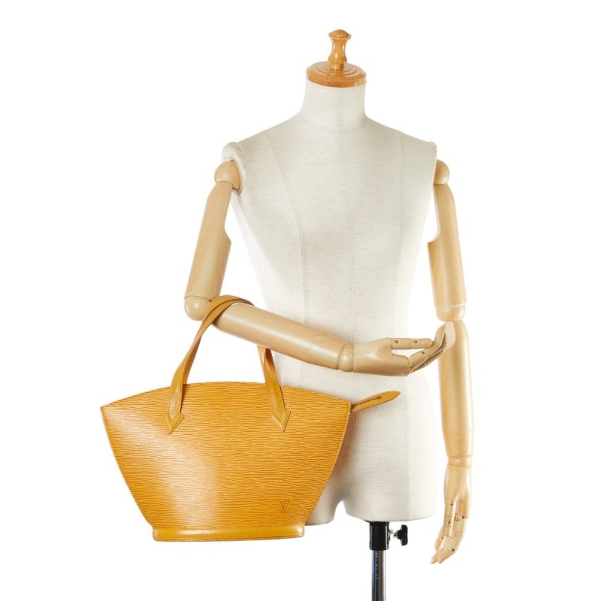 Louis Vuitton Epi Saint Jacques Handbag M52279 Tassili Yellow Leather Women's LOUIS VUITTON