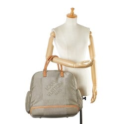 Louis Vuitton Damier Geant Aventurier Boston Bag Handbag M93061 Sable Khaki Canvas Leather Women's LOUIS VUITTON