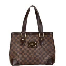 Louis Vuitton Damier Hampstead PM Tote Bag Handbag N51205 Ebene Brown PVC Leather Women's LOUIS VUITTON