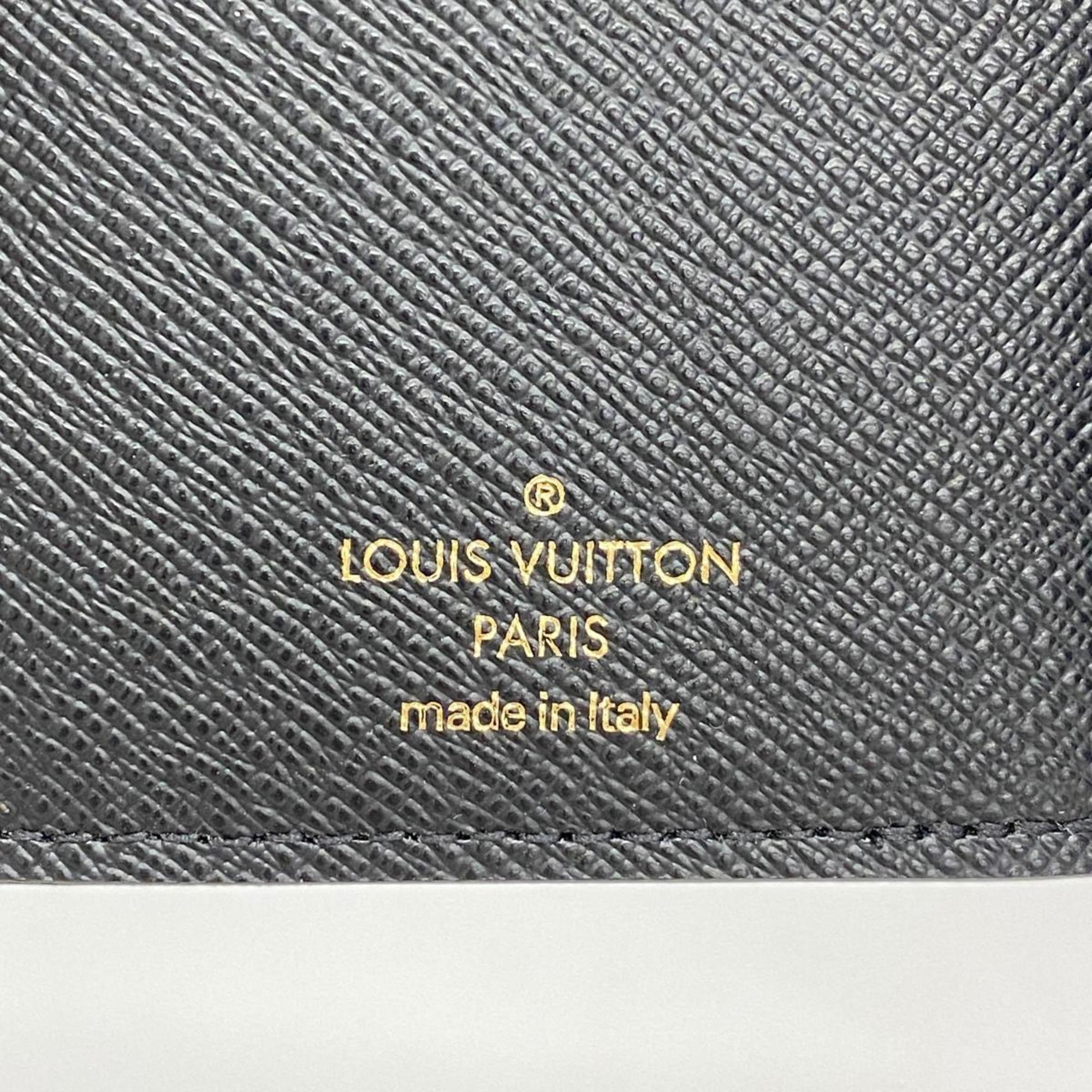 Louis Vuitton Wallet Monogram Portefeuille Victorine M81557 Brown Ladies