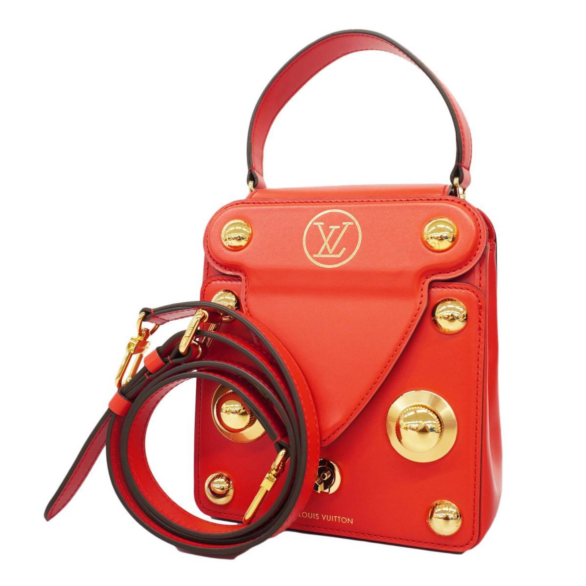 Louis Vuitton Handbag S Lock Bag XL M82215 Rouge Ladies