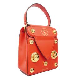 Louis Vuitton Handbag S Lock Bag XL M82215 Rouge Ladies