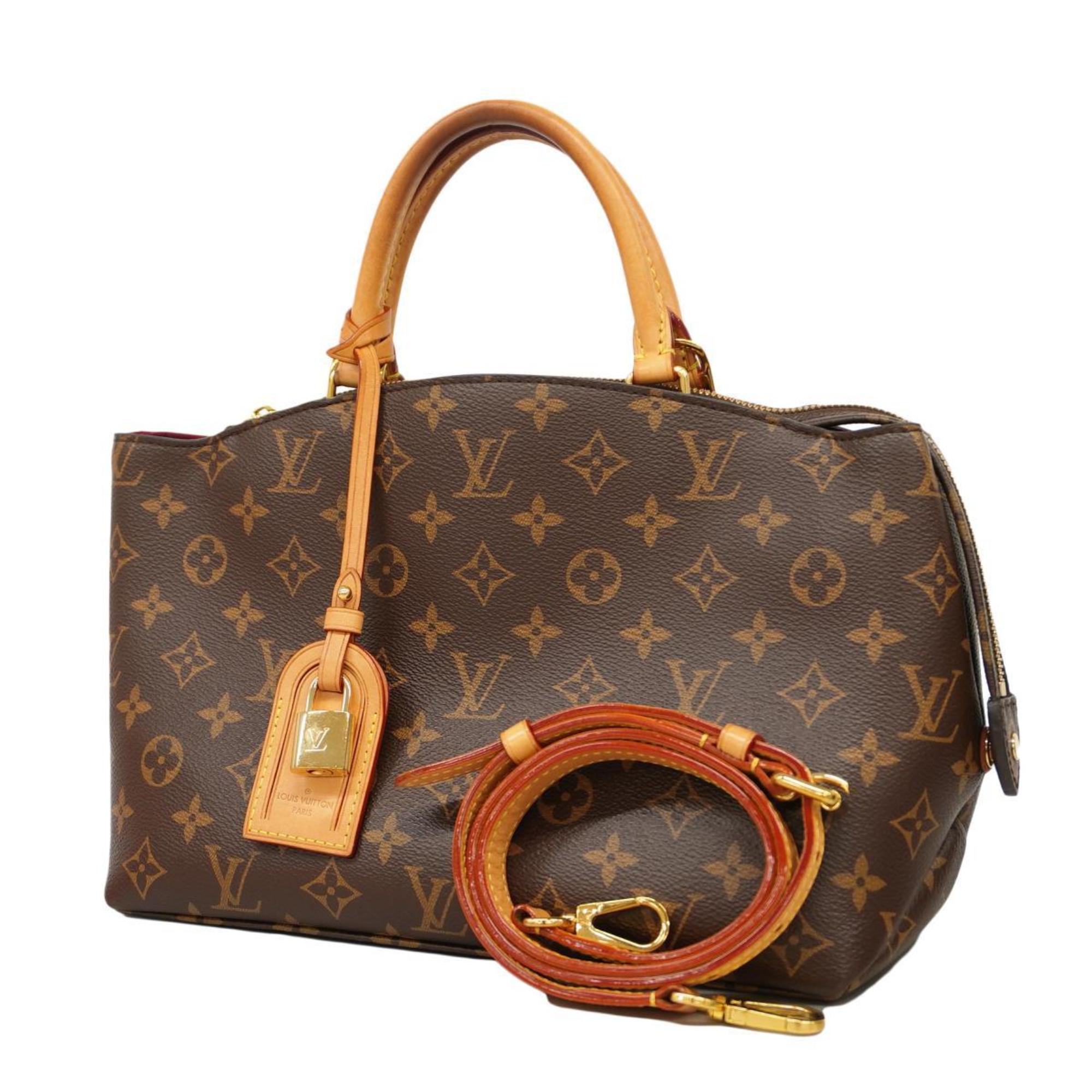 Louis Vuitton Handbag Monogram Petit Pale PM M45900 Brown Ladies