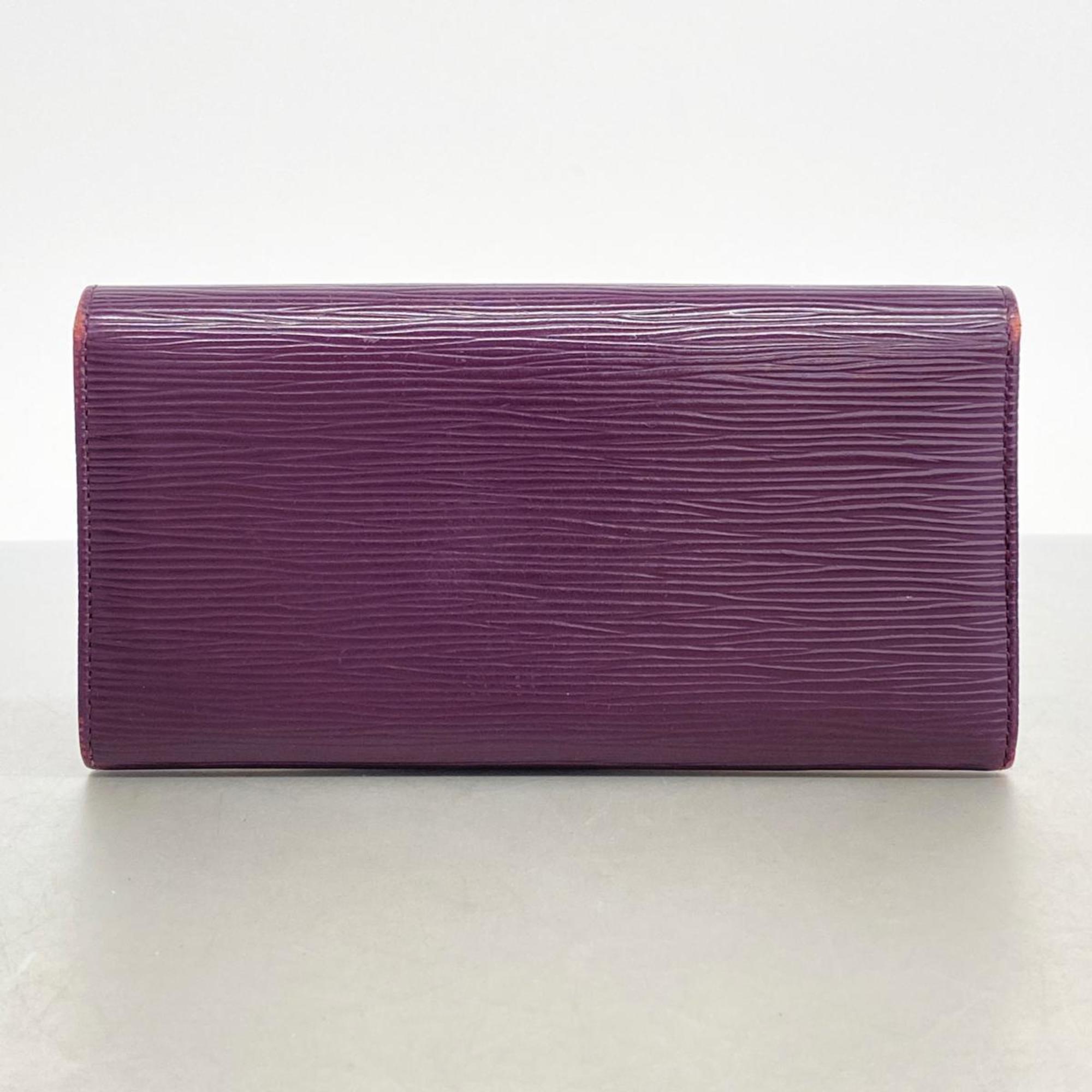 Louis Vuitton Long Wallet Epi Portefeuille Sarah M6374L Grunard Ladies