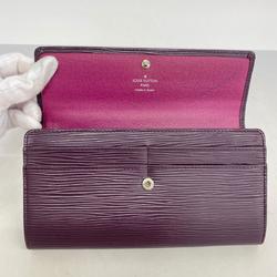 Louis Vuitton Long Wallet Epi Portefeuille Sarah M6374L Grunard Ladies