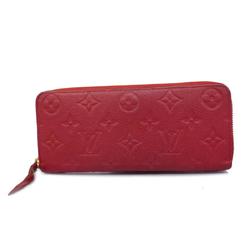 Louis Vuitton Long Wallet Monogram Empreinte Portefeuille Clemence M60169 Cerise Men's Women's