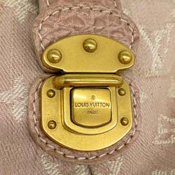 Louis Vuitton Shoulder Bag Monogram Denim Slightly M95833 Rose Color Ladies